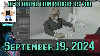 20240919 AFIS Animation Progress Stream VOD [upl. by Angadreme]