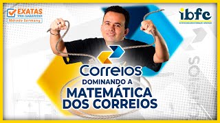 DOMINANDO a MATEMÁTICA dos CORREIOS [upl. by Nosnehpets936]