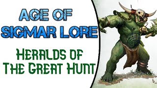 Age of Sigmar Lore Lords of the Horde [upl. by Idissac]