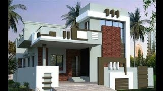 2bhk North facing 1200 sqft vastu plan elevation maliconstruction [upl. by Anil]