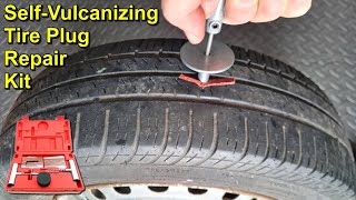 SelfVulcanizing Tire Plug Repair Kit [upl. by Dorsey]