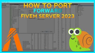 How To Port Forward a FiveM Server 2023  Show on FiveM List  MJ DEVELOPMENT [upl. by Yroggerg]