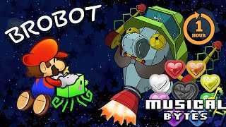 Super Paper Mario Musical Bytes  Brobot Battle for One Hour  Man on the Internet ft JunoSongs [upl. by God]