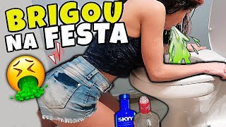 NAMORADA FICOU BÊBADA NA FESTA FUNK [upl. by Maurice]