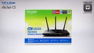 TPLINK Archer C5 AC1200 Wireless Dual Band Gigabit Router Unboxing [upl. by Arinaj]