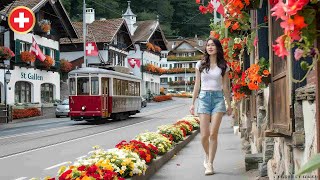 THUN SWITZERLAND 💗 Beautiful City Thun This Scenic Walking Tour 🏞️🇨🇭 [upl. by Cris146]