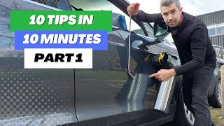 Paintless Dent Removal PDR Using the Harbor Freight Crossbar Dent Repair Kit [upl. by Ahsimin]