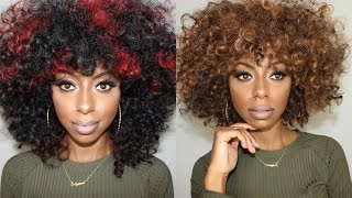 How to cut shape and style curly wigs  Jessica Pettway [upl. by Aillemac945]