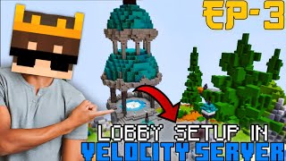 How To Set Lobby in Minecraft Velocity Server  How To Setup Velocity Server  Fire MC [upl. by Winikka]