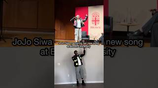 JoJo Siwa performs her unreleased song at Brown University [upl. by Smiga76]