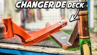 CHANGER SON DECK en 10 minutes chrono  TUTO FACILE 2 ft Kilian larher [upl. by Enaffit]