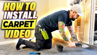 How To Install Carpet  Easy Step By Step Beginners Guide [upl. by Hansen]