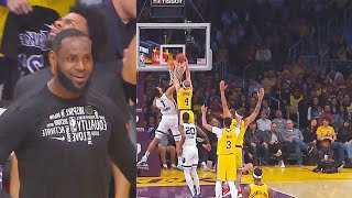 Lakers SHOCKED By Alex Carusos Dunk After Anthony Davis Missed Free Throw Lakers vs Grizzlies [upl. by Shirk]