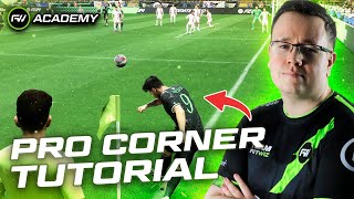 BEST FC24 CORNER TUTORIAL  FUTWIZ Academy [upl. by Oiramed]