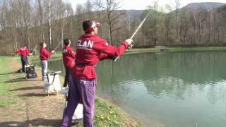 CLAN Pesca  Tecnica Pesca Trota Lago  Tremarella con Bombarda  Cassano Valcuvia [upl. by Kellsie]