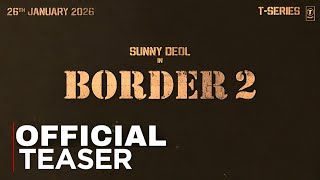 Border 2 Trailer  Border 2 Sunny Deol Trailer  Border 2 Movie Trailer  Border 2  Sunny Deol [upl. by Balliett]