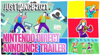 Just Dance 2021 Announce Trailer  Nintendo Direct  Ubisoft US [upl. by Auqinu]