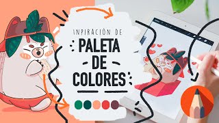 PALETA DE COLORES Proceso completo e inspiración [upl. by Nnyleak284]