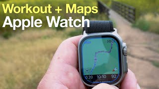 Workoutdoors App Navigation amp Hiking  How To for Apple Watch [upl. by Imef]