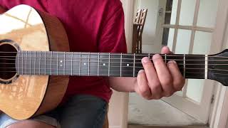 The woodcutters song Robin Williamson guitar lesson bonus demonstrationlesson in cgcgcd [upl. by Aklog]