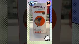 ¡Bravecto tu aliado contra pulgas y garrapatas para perros 🐶 Bravecto 45 a 10 kg [upl. by Francisco]