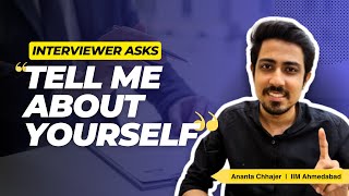 3 Step Answer for Tell me about Yourself Introduce Yourself in interviews IIM Interview Question [upl. by Parthenia724]