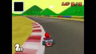 Mario Kart DS Beta SNES Mario Circuit 1 [upl. by Atnauqahs907]