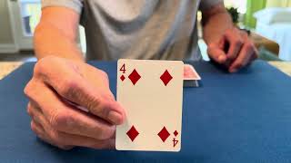 Trick And Tutorial For Beginner’s Mind Reading Card Trick [upl. by Sparky576]