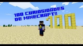 100 Curiosidades de Minecraft [upl. by Aliuqahs44]