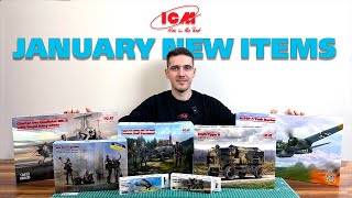 The review of ICM January Plastic Model Kits [upl. by Assirrak954]