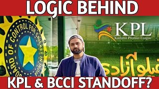 Logic Behind Kashmir Premier League amp BCCI Standoff [upl. by Aleik685]