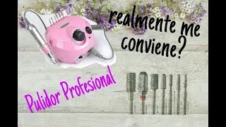 Pulidora profesional rosita 💐 realmente conviene Reseña y tipos de puntas [upl. by Analed]