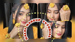 🌼HALDI LOOK FOR BRIDAL 🌼❤️✅makeup tutorial for beginners livestream haldimakeuplook yt youtube [upl. by Akkeber]