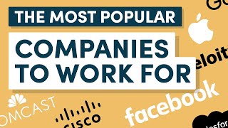 The 10 Best Companies to Work For Most Popular [upl. by Dania882]