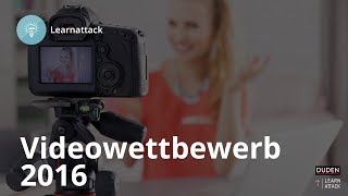 Videowettbewerb 2016 Werde ein VideoStar  Duden Learnattack [upl. by Llirrem]