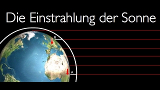 Die Einstrahlung der Sonne Klimafaktoren Teil I [upl. by Prager]