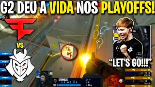 A PLATÉIA FOI A LOUCURA🔥  G2 VS FAZE  MD3 COMPLETA IEM Dallas 2024  Playoffs🔥🔥🔥 [upl. by Dirgis]