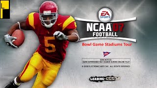 NCAA Football 07 Bowl Games  Sports Game Stadiums 🏟 🏈 [upl. by Tsenre489]