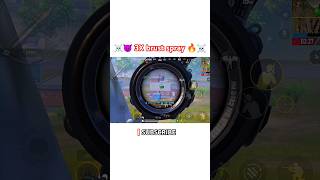 3X brust spray aim Headshot 🔥 shortfeed bgmi pubg battleroyalegame bgmipubg gaming [upl. by Ahsemik]