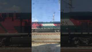 Químico Coatzacoalcos Irapuato pasando la estación de Querétaro con Silbatazos train ferromex [upl. by Woolcott]