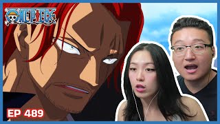 OUR DADDY STOPS THE WAR  One Piece Episode 489 Couples Reaction amp Discussion [upl. by Esertap]