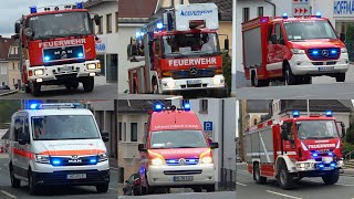 🚨 Brand in Schule Feuerwehr Großeinsatz in Naila 🚨 [upl. by Eelirol]