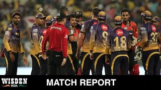 IPL 10 Kolkata pace battery makes mockery of Bangalore batting might  Wisden India [upl. by Juxon629]