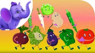 Vegetables are Good for Me  Nursery Rhyme with Karaoke [upl. by Moreland]