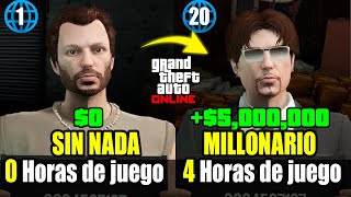 Guía Paso A Paso DEFINITIVA para COMO EMPEZAR y SER MILLONARIO desde 0 GTA 5 ONLINE [upl. by Tolland]