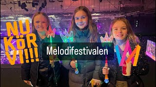 Vi drar på MELODIFESTIVALEN 🪩🎶🕺🏼💃🏼 [upl. by Natsrik400]