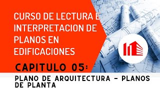 Curso de Lectura e Interpretación de planos  Cap 05 Plano de Arquitectura  Planos de Plantas [upl. by Tower]