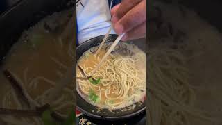 Tonkotsu Ramen  Hakata Ikkousha Ramen  Torrance  California [upl. by Aihsoem]