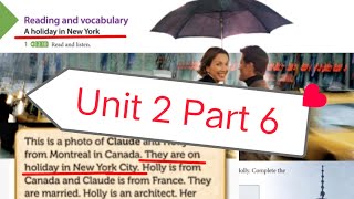 Headway Beginner Unit 2 Part 6 A holiday in New York အားလပ်ရက်လေး [upl. by Yates]