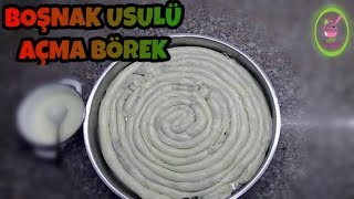 BOŞNAK USULÜ AÇMA BÖREKAnlaşılır Bir Video İle Tüm TepsiŞEFFAF MUTFAK [upl. by Froehlich717]